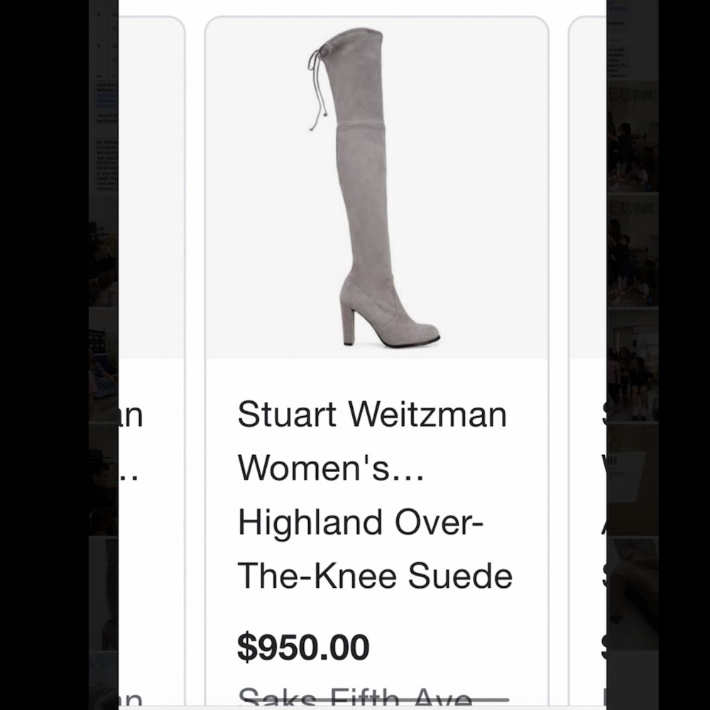 Stuart Weitzman Suede Over-The-Knee Boots